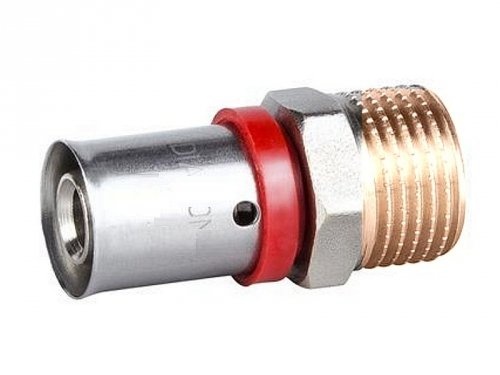 Złączka pex zaciskana 25x1 GZ