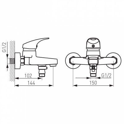 Bateria wannowa Ferro One BFO1