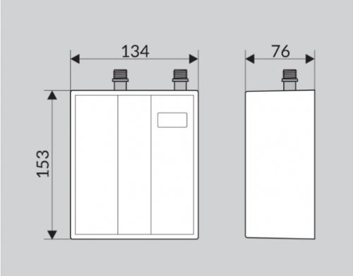 Przepływowy ogrzewacz wody WIJAS Perfect 4,5 kW