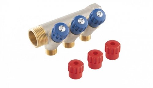 Rozdzielacz Ferro 1''x ½''  3-drogowy