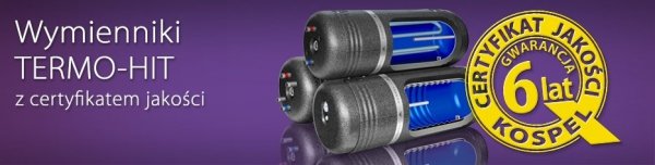 Wymiennik WW80 podgrzewacz / bojler z podwójną wężownicą Kospel 80l