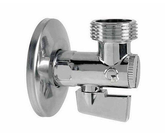 Zawór kulowy kątowy z filtrami mini 1/2x3/4