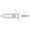 Wtyk banan 4mm WB411-BK 50V=/30V~ 24A czarny