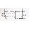 KR950025 R Tulejka izolow. 95,0mm2x25   50szt