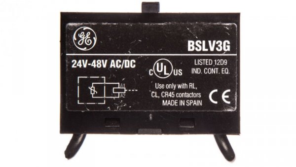 Ogranicznik przeciwprzepięciowy warystor 24V-48V AC/DC VAR.(CL..D..) BSLV3G 104720