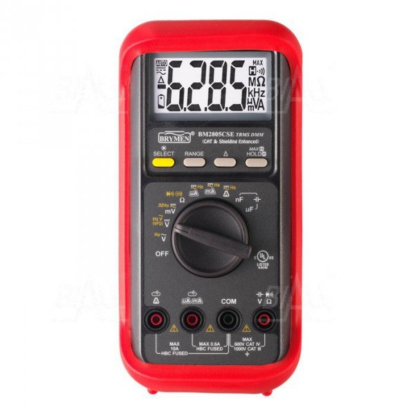 BM2805CSE Multimetr TRMS, VFD, podwójne ekranowanie EMI, Brymen