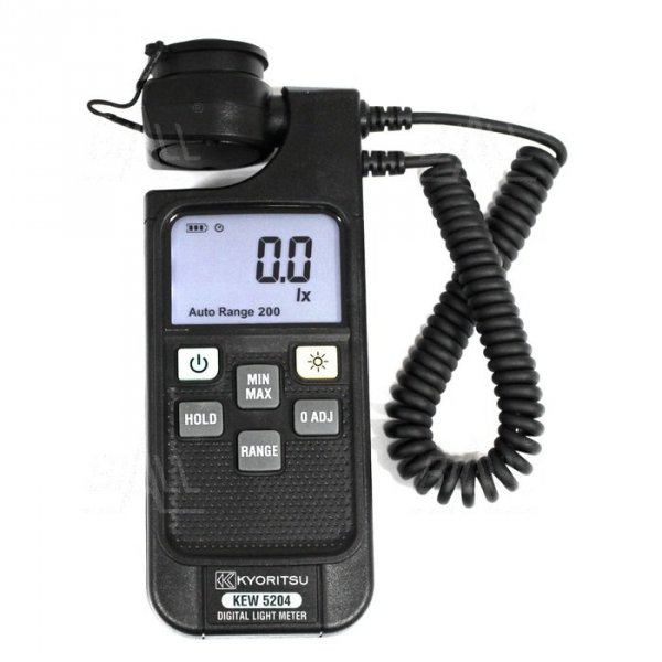 KEW5204BT Luksomierz 0,1 ~ 199 900 lx , Bluetooth