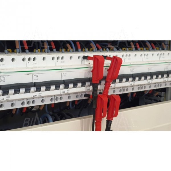 Adapter MgP6_6-IEC-BL magnetyczny 6,6mm 1500V CAT III/1000V CAT IV nieb. do 6315/6305