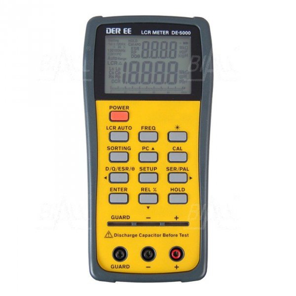 DE5000U Precyzyjny mostek RLC (LCR) DCR,Q,D, USB