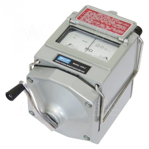 ZCB-3/5050T/W Induktorowy miernik rezyst. izolacji 500V 0~500MOhm + walizka