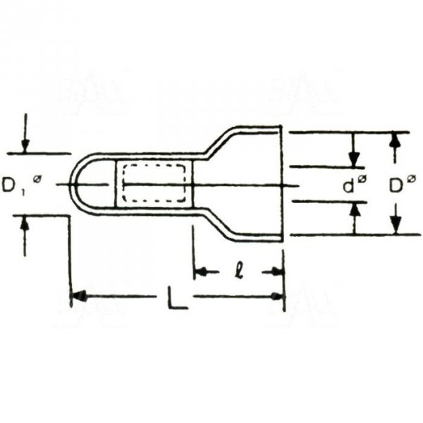 ZKZ-8 Złączka kablowa zaciskowa 8mm2  100szt