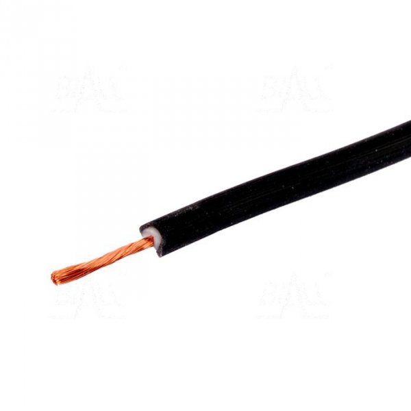 Przewód silikonowy Li2G-0,5mm2 10A BK czarny