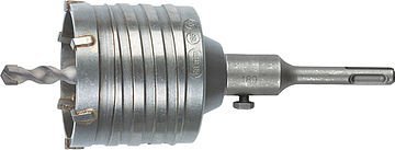 KORONKA UDAROWA FI82MM SDS-PLUS DO BETONU KOMPLETNA