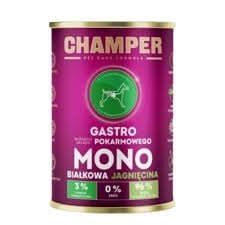 Champer Gastro karma mokra dla dorosłych psów z Jagnięciną 400g