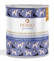   Perro Gourmet Bażant z gruszką dla psów dorosłych 800g