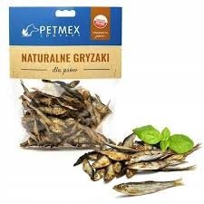 Szprotki dla psów i kotów Petmex 100g