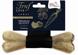 Kość do żucia dla psa TrufLOVE o smaku trufli letniej i truskawki 13,5cm