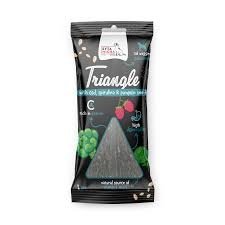 Syta Micha -Trójkąt do żucia dla psa - dorsz z jeleniem i spiruliną 2 szt- Przysmak dla psa