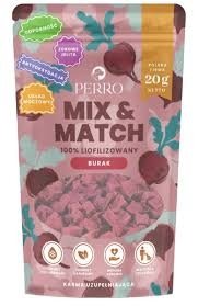 Perro MIX &amp; MATCH Burak Przysmaki liofilizowane 20g
