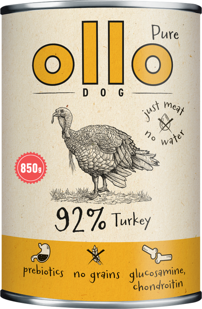 OLLO Pure Indyk 850g