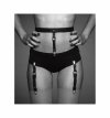 Bijoux Indiscrets MAZE Suspender Belt for Underwear & Stockings Brown- pas do pończoch i bielizny