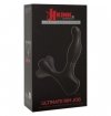 Kink Ultimate Rim Job - Silicone Prostate Massager with Rotating Ridges - wibrujący masażer prostaty