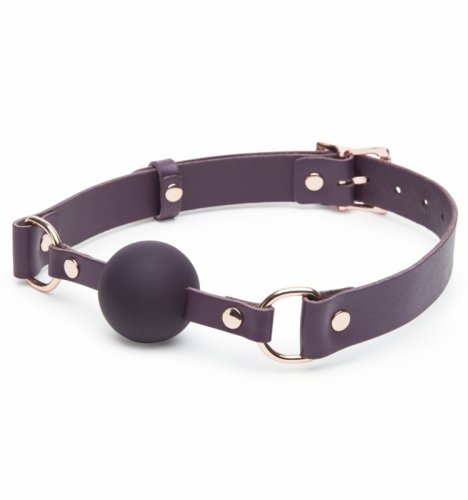 Fifty Shades Freed Cherished Collection Leather Ball Gag-  knebel