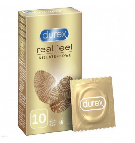 Durex Real Feel A10 - prezerwatywy nielateksowe 10 szt