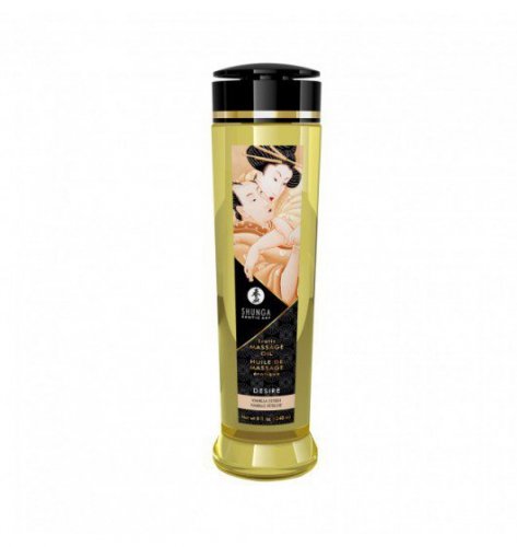 Shunga Erotic Massage Oil Desire / Vanilla 240ml - olejek do masażu 