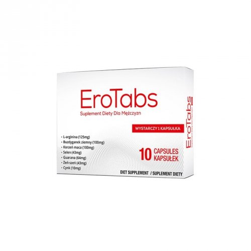EroTabs 10 tabletek - Mocna Erekcja