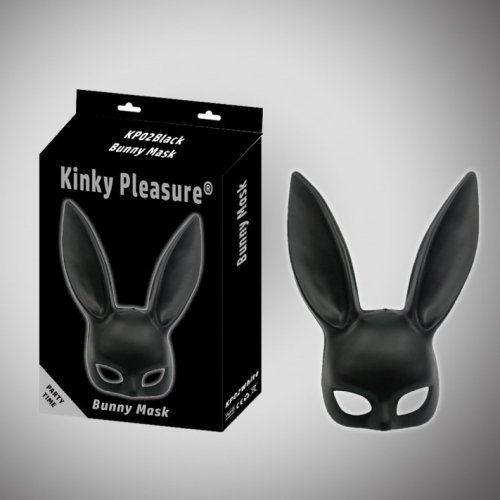 Power Escorts Bunny Mask - Maska czarna