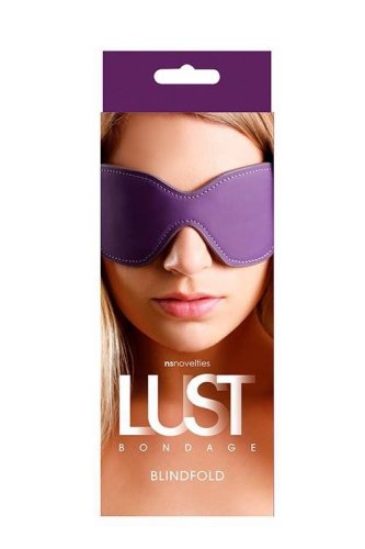 NS Novelties Lust Bondage Blindfold purple - maska na oczy