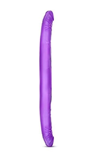 B Yours 16 Inch Double Dildo Purple - podwójne dildo