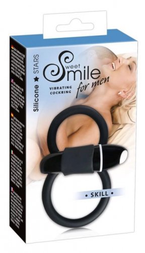 Sweet Smile Skill - pierścień erekcyjny z wibracją