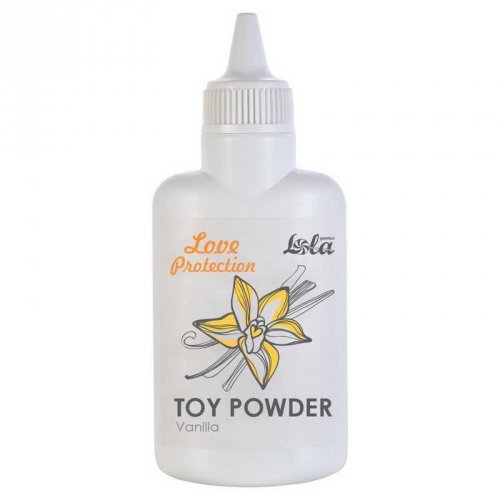 Lola Toys Toy Powder Love Protection Vanilla 30g - puder ochronny do pielęgnacji sex zabawek 