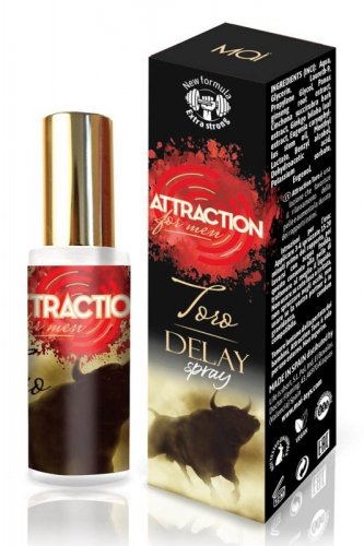Attraction Mai Toro Delay Extra Strong - spray opóźniający wytrysk 30 ml