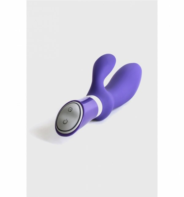 B Swish Bfilled Deluxe - wibrujący masażer prostaty (fioletowy)