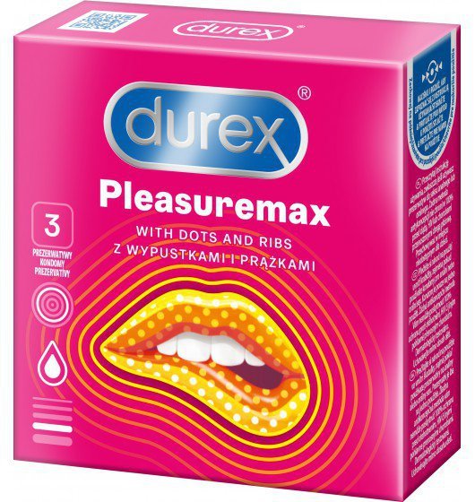  Durex Pleasuremax A3 - prezerwatywy z prążkami