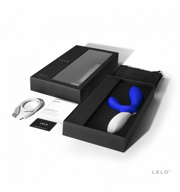 Lelo Loki Wave, federal blue - wibrujący masażer prostaty