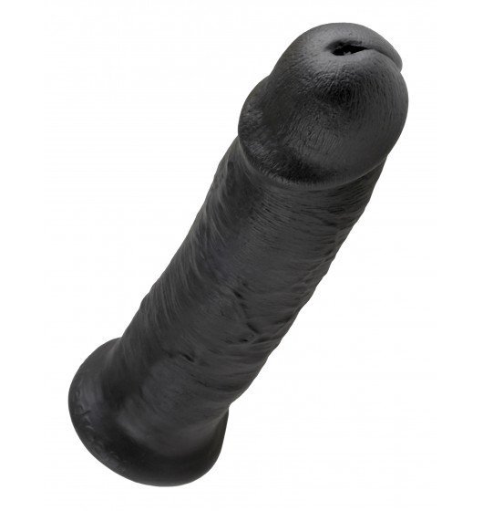King Cock 10&quot; Cock Black- Dildo realistyczne czarne 25 cm