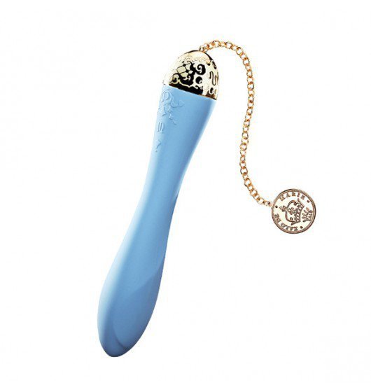 Zalo Versailles Marie Royal Blue - klasyczny wibrator, aplikacja