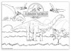 Puzzle dwustronne maxi 108 elementów - Jurassic Park