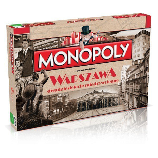 HASBRO Monopoly Warszawa XX-lecie