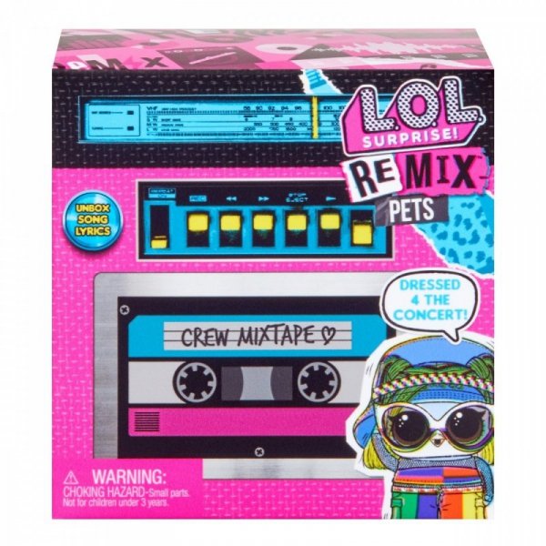 Figurka L.O.L. Surprise Remix Pets display 12 sztuk