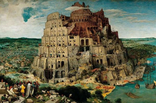 Puzzle 5000 elementów Zburzenie Wieży Babel