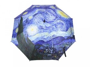 Parasol automatyczny 125 cm - van Gogh - Gwiaździsta noc