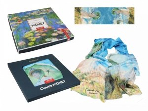 Szal - Claude Monet - Kobieta z parasolem