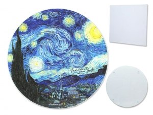 Deska szklana - Vincent van Gogh - Gwiaździsta noc