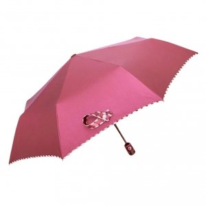 Glitter red - parasolka składana carbonsteel DP360