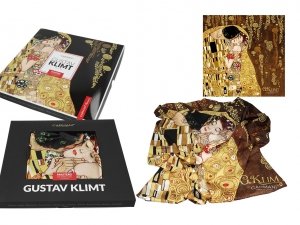 Chusta - Gustav Klimt - Pocałunek